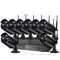 Wireless WiFi NVR Kit: 4-8 CH 5MP Network Camera System Surveillance